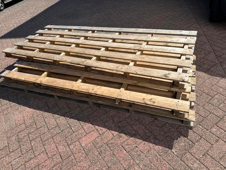 Houten Pallets - Gebruikt - Doe-het-zelf, Doe-het-zelf en Verbouw, Overige Doe-het-zelf en Verbouw, Gebruikt, Ophalen of Verzenden