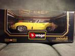 Jaguar E Cabriolet 1:18 - 1961 - Yellow, Ophalen, Nieuw, Auto, Bburago