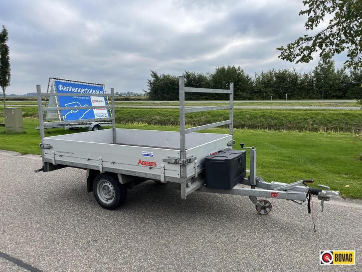 Complete Anssems PSX-S 1350kg 251x153cm, Auto diversen, Aanhangers en Bagagewagens, Gebruikt