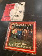 Feyenoord, 2 singeltjes samen. Bieden, Ophalen of Verzenden, Zo goed als nieuw, Feyenoord