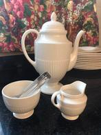 Wedgwood edmee koffiekan met room en suiker stel, Ophalen