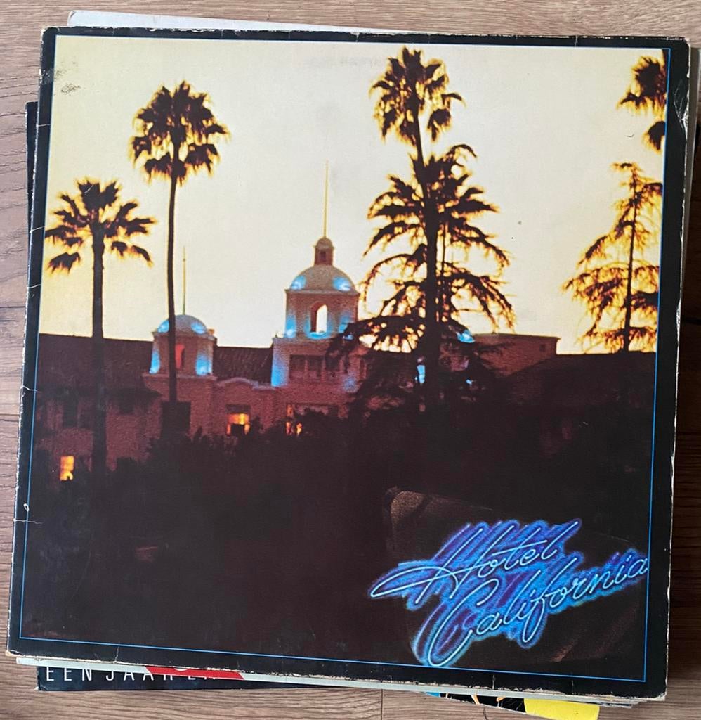 The Eagles lp hotel california, Ophalen of Verzenden, Gebruikt, 12 inch, Poprock