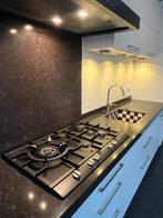 Composieten aanrechtblad, Ophalen, Gebruikt, Zwart, Enkelwandige keuken