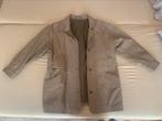 Lams leren Nappa zomerjas, Ophalen, Zo goed als nieuw, Maat 42/44 (L), Beige
