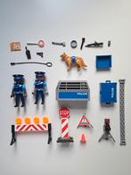 Playmobile politie wegversperring zgan, Ophalen of Verzenden, Zo goed als nieuw