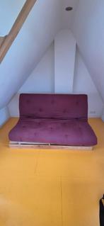 Karup design Roots 160 x 200 futon slaapbank japans bed rood, Huis en Inrichting, Ophalen, Gebruikt, Tweepersoons, 200 cm