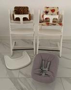 2x Als Nieuw Stokke Witte compleet met Newborn 2 Standen, Kinderen en Baby's, Ophalen of Verzenden, Zo goed als nieuw, Meegroeistoel