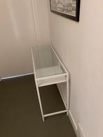 Ikea Klein Bureau/Sidetable, Huis en Inrichting, Ophalen, 50 tot 100 cm, Glas, Zo goed als nieuw