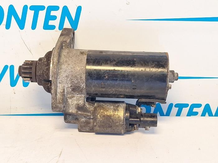Startmotor van een Volkswagen Caddy