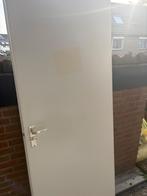 Opdekdeur linksdraaiend toiletslot 201,5x78, Doe-het-zelf en Verbouw, Ophalen, Gebruikt, Minder dan 80 cm, Binnendeur