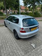 Honda Civic 1.4 I LS 3DR AUT 2002 Grijs, Auto's, 4 cilinders, 1396 cc, Particulier, 1000 kg