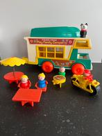 Vintage Fisher Price Family Camper set, Kinderen en Baby's, Speelgoed | Fisher-Price, Speelset, ., Ophalen of Verzenden, Zo goed als nieuw
