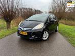 Honda Jazz 1.4 Hybrid Exclusive 5DRS PANORAMADAK NAVI CAMERA, Euro 5, Gebruikt, Zwart, Zwart