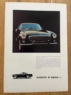 Volvo P1800 S originele advertentie P 1800 1964, Ophalen of Verzenden, Zo goed als nieuw, Volvo