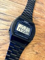 Casio horloge zwart, Gebruikt, Staal, Polshorloge, Ophalen of Verzenden