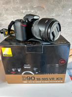 Nikon d90 incl sigma dc 18-250 mm 1:3.5-6.3 hsm, Ophalen of Verzenden, Zo goed als nieuw, Nikon, 8 keer of meer
