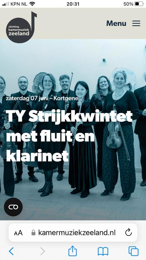 Klassiek concert in Kortgene, Tickets en Kaartjes, Concerten | Klassiek, Twee personen