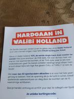 Korting voor 4 personen bij Walibi Holland, Tickets en Kaartjes, Twee personen, Kortingskaart