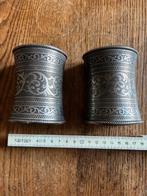 Antieke verzilverde armbanden, Ophalen of Verzenden, Zilver, Armband