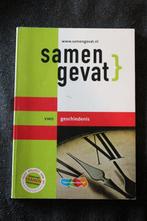 Samengevat VWO geschiedenis examen, Verzenden, Gelezen, VWO, Geschiedenis