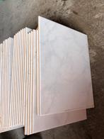 Witte keramische tegels, Ophalen, Gebruikt, 20 tot 40 cm, Wandtegels