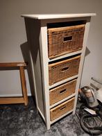 Kast met rieten manden, Ophalen of Verzenden, 25 tot 50 cm, Minder dan 50 cm