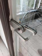 Glazen deur van gehard glas voor badkamer of douche, Doe-het-zelf en Verbouw, Ophalen, 80 tot 100 cm, 215 cm of meer, Overige typen