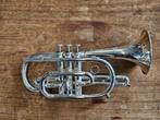 Kanstul Silver Plated Bb Cornet, Muziek en Instrumenten, Ophalen, Gebruikt, Overige typen