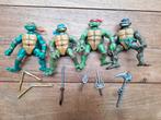 Tmnt figuurtjes incl. wapens, Ophalen of Verzenden, Zo goed als nieuw