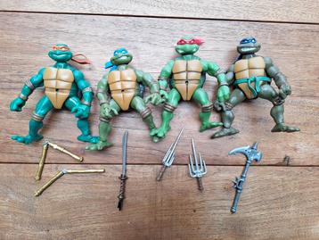 Tmnt figuurtjes incl. wapens beschikbaar voor biedingen