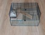 Hamsterkooi ( dwerghamster) met glazen bak, Dieren en Toebehoren, Knaagdieren en Konijnen | Hokken en Kooien, Kooi, Minder dan 75 cm