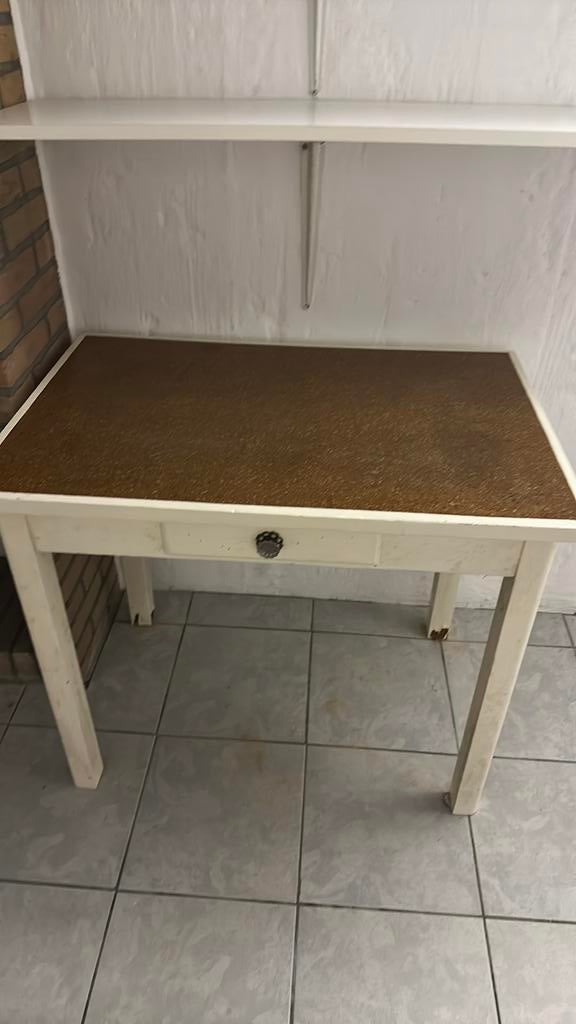 Bijzet tafeltje, Huis en Inrichting, Tafels | Sidetables, Ophalen, 50 tot 100 cm, Zo goed als nieuw, 25 tot 50 cm