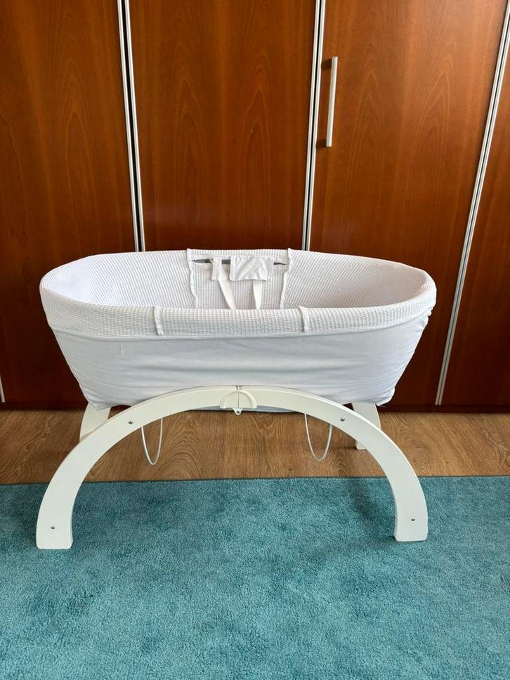 Opvouwbare wieg / co-sleeper – ideaal voor thuis én op reis, Kinderen en Baby's, Babywiegjes en Ledikanten, Zo goed als nieuw