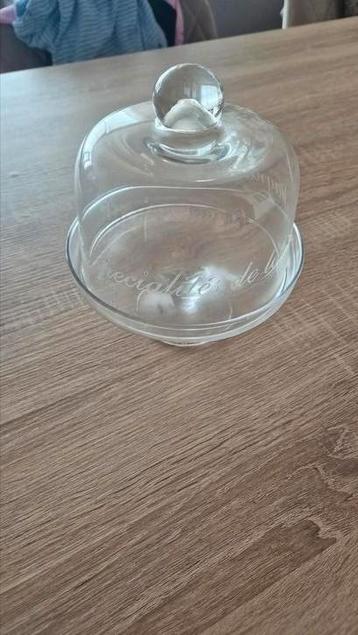 Glazen serveerstolp - gratis beschikbaar voor biedingen