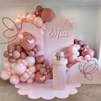 Backdrop ballondecoraties en verhuur ballonnenbogen set, Ophalen of Verzenden, Zo goed als nieuw, Verjaardag