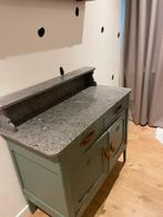 Commode met stenen blad, Huis en Inrichting, Ophalen, 50 tot 100 cm, Zo goed als nieuw, Met lade(s)