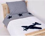 Eenpersoons dekbedovertrek Little Tulip vliegtuig, Gebruikt, Blauw, Dekbedovertrek, Ophalen of Verzenden