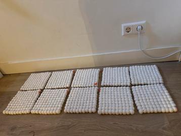 Vilten Ballen Onderzetters - 10 stuks beschikbaar voor biedingen