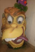 Apen koppen voor carnavalswagen, Ophalen, Zo goed als nieuw, Versiering, Carnaval