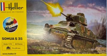 Coelianmodels, Heller, 56875, Somua S 35, 1/72, €12,99 beschikbaar voor biedingen