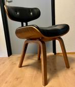 Dutchbone Blackwood stoel - eetkamerstoel - burostoel, Huis en Inrichting, Stoelen, Ophalen, Zwart, Zo goed als nieuw, Metaal
