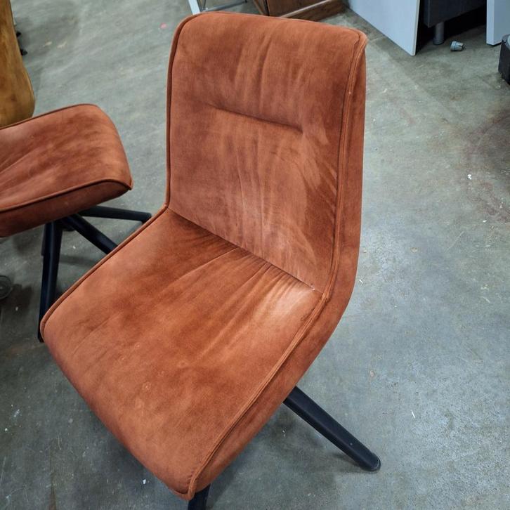 Eetkamerstoelen WD-028 nr 123, Huis en Inrichting, Stoelen, Zo goed als nieuw, Twee, Overige kleuren, Ophalen