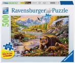 Ravensburger - Wildernis - 500XL stukjes  (AANBIEDING), Hobby en Vrije tijd, Denksport en Puzzels, Ophalen of Verzenden, Zo goed als nieuw