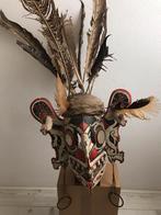 Dayak Hudoq masker Borneo Indonesië no Keris asmat Mandau, Antiek en Kunst, Ophalen of Verzenden
