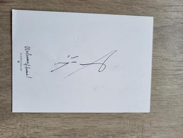 Originele handtekening van Luka Modric beschikbaar voor biedingen