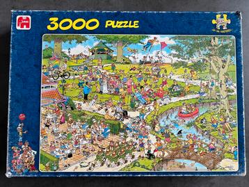 Jan van Haasteren 3000 puzzel ' Het park' beschikbaar voor biedingen