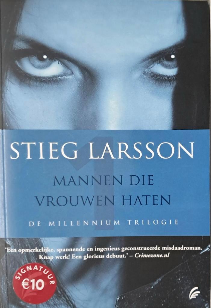 Boek ' MANNEN DIE VROUWEN HATEN', Boeken, Thrillers, Zo goed als nieuw, Nederland, Ophalen of Verzenden