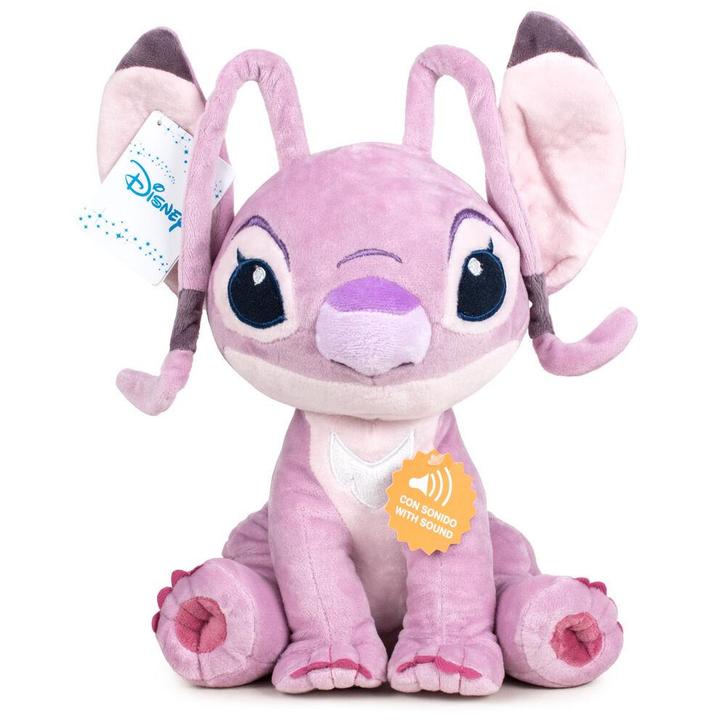 Disney Stitch Angel Knuffel met Geluid - 20cm, Kinderen en Baby's, Speelgoed | Knuffels en Pluche, Nieuw, Overige typen, Ophalen of Verzenden