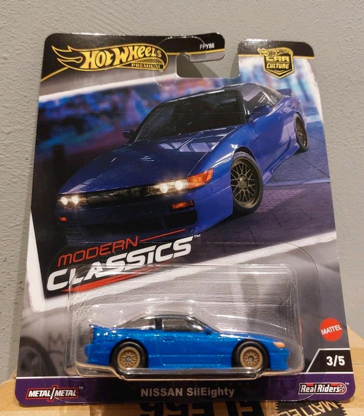 Hot Wheels Premium Nissan SilEighty (Modern Classics), Hobby en Vrije tijd, Modelauto's | Overige schalen, Nieuw, Auto, Ophalen of Verzenden