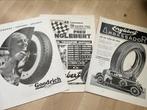 Franse Engelbert en Goodrich banden reclames, Verzamelen, Tijdschriften, Kranten en Knipsels, Ophalen of Verzenden, 1920 tot 1940
